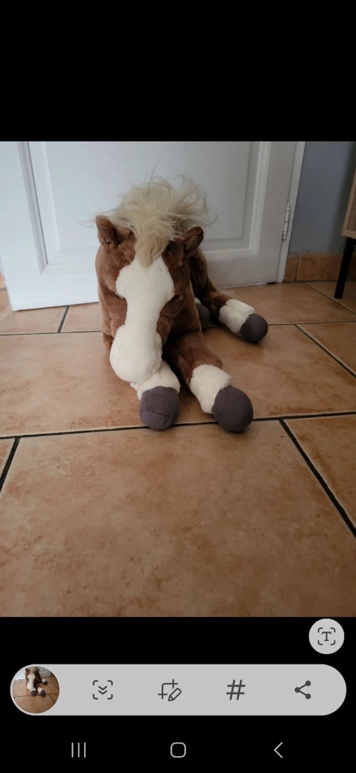 Peluche cheval - photo numéro 2