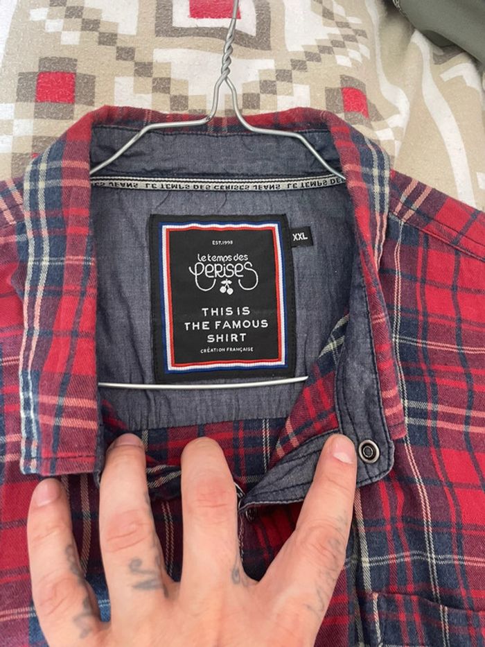 Chemise le temps des cerises taille XXL - photo numéro 5