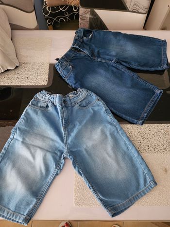 2 shorts jeans 14 ans
