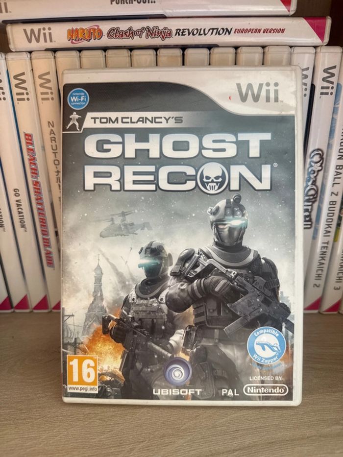 Tom clancy’s ghost recon jeu Wii guerre