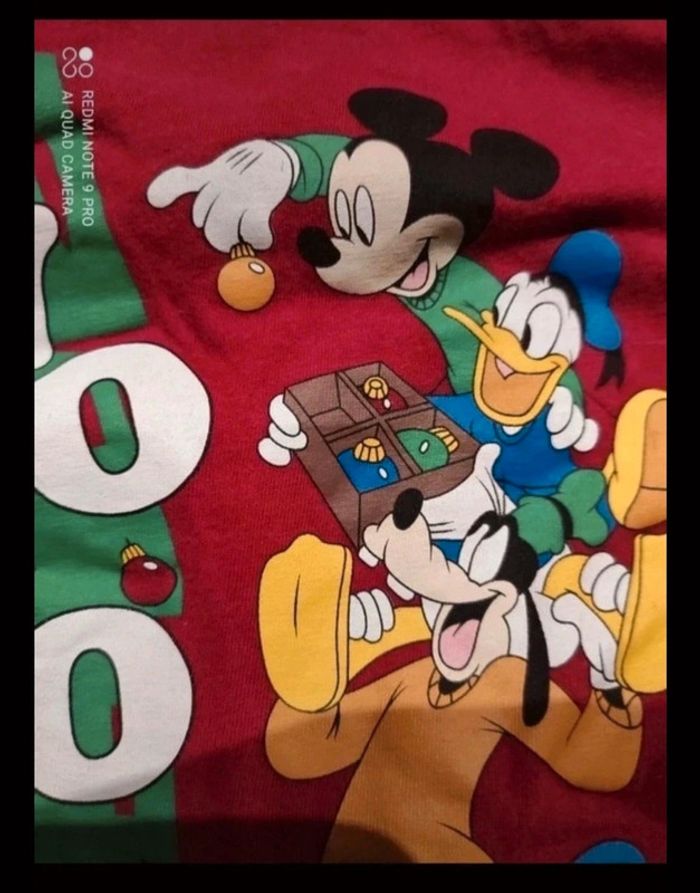 Sous pull manches longues avec col Mickey 12 mois - photo numéro 3