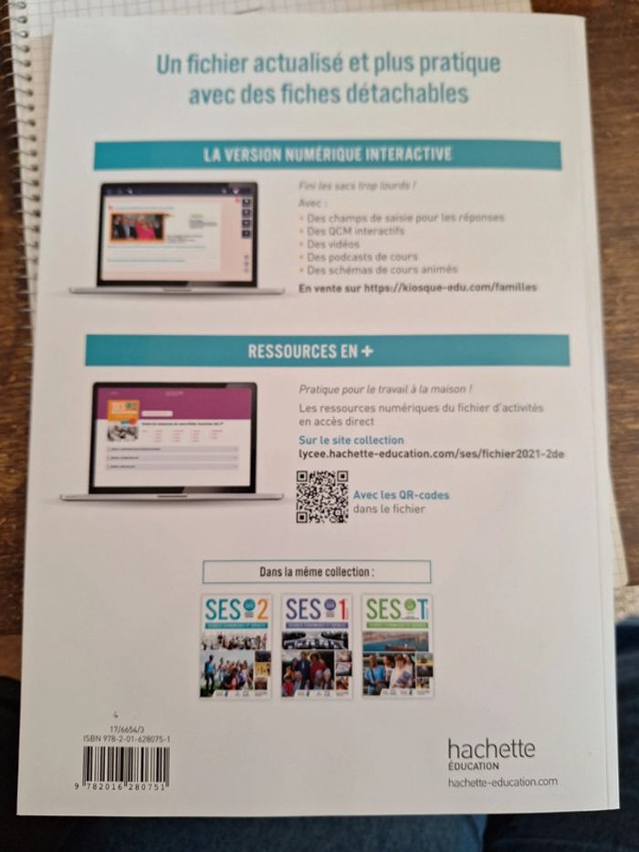 Fichier d'activités SES - photo numéro 5