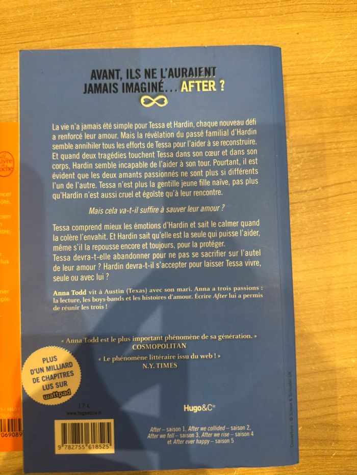 Lot After tome 1 à 5 - Anna Todd - photo numéro 5