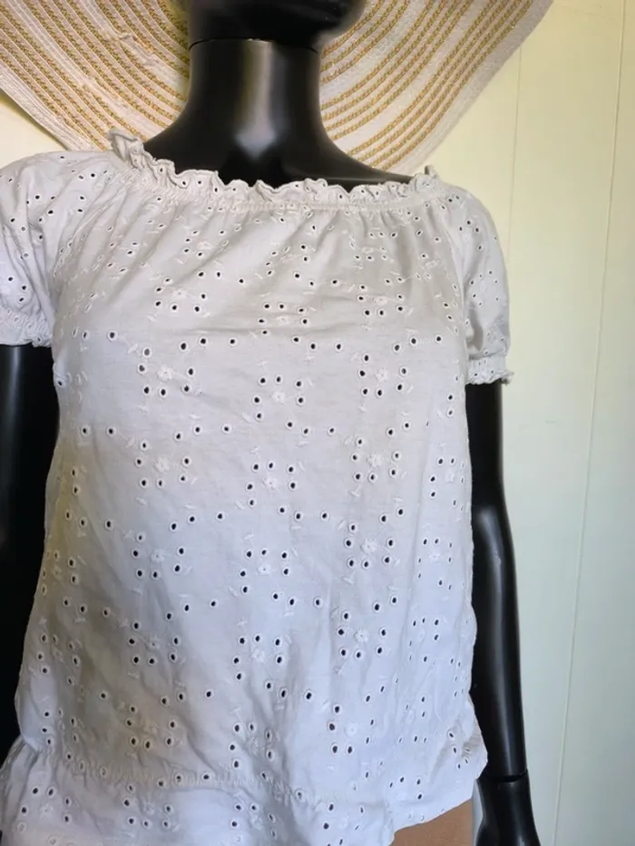 Haut blanc S 122 510 - photo numéro 3