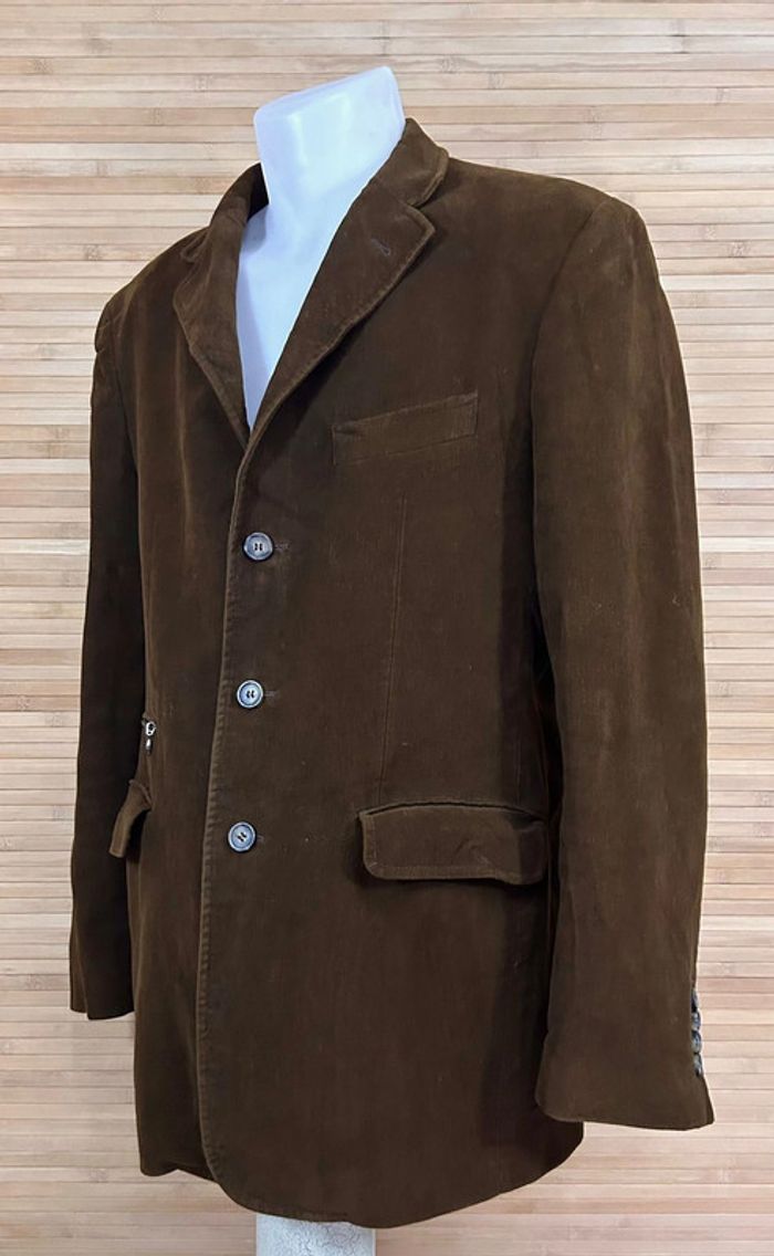 Blazer marron fonce vintage - photo numéro 2
