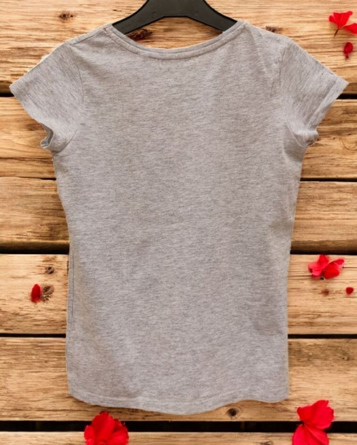 T-shirt fille 10 ans fleuri neuf Okaïdi - photo numéro 3