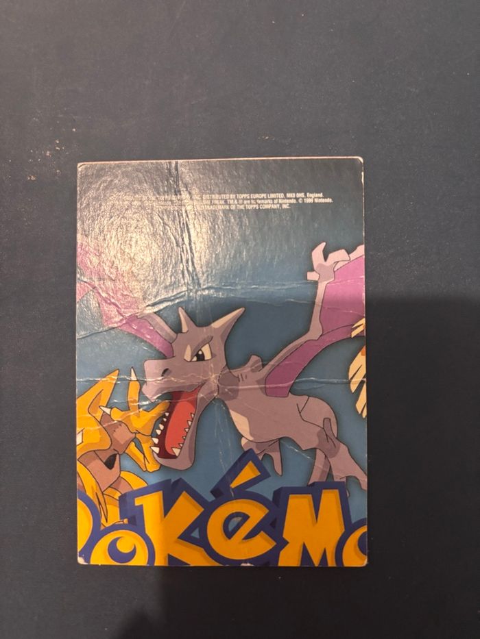 Carte Pokémon topps Racaillou TV6 74 - photo numéro 2