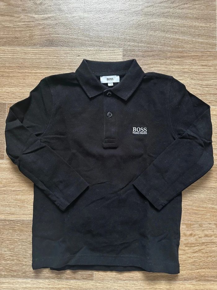 Polo Hugo Boss 5 ans manches longues