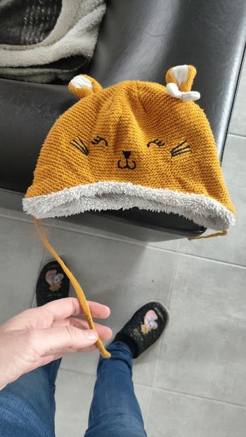 Bonnet jaune 
