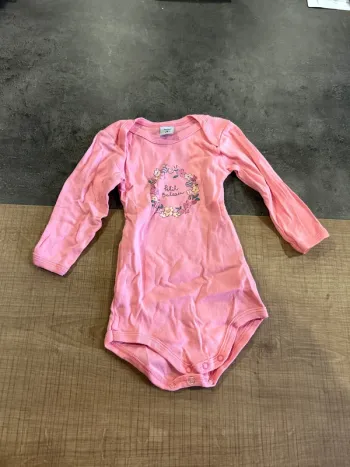 Body manches longues bébé fille, petit bateau 9 mois
