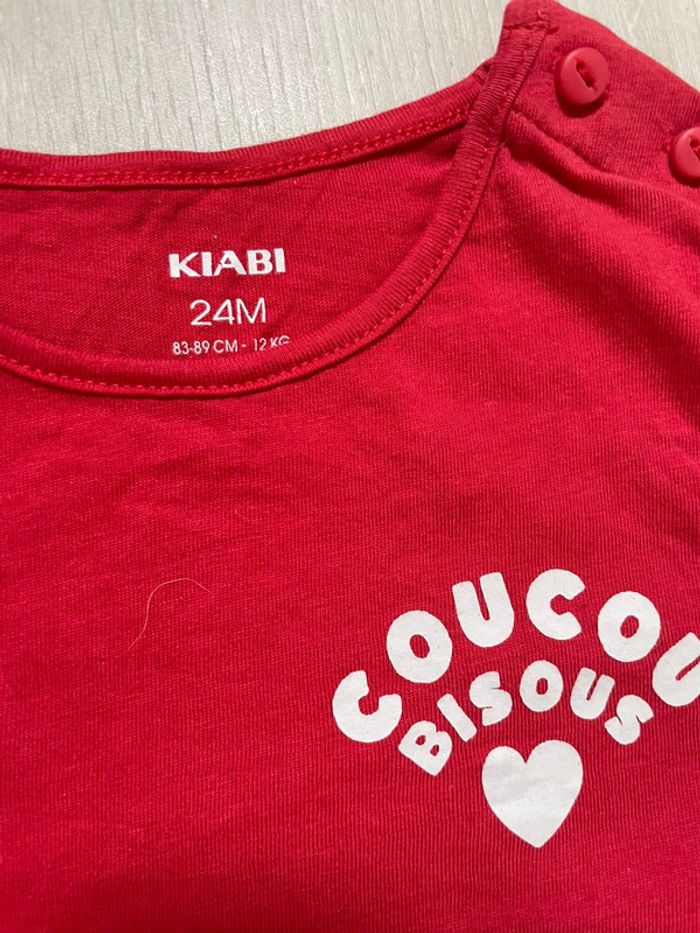 Maillot manches longues Kiabi 24 mois - photo numéro 3