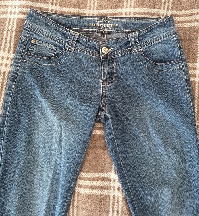 👖Jean Slim Bleu Taille Basse - Taille 38 / Mim - photo numéro 2
