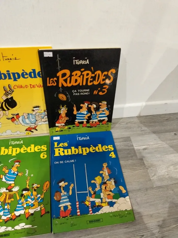 Lot de 4 BD - Les rubipèdes - photo numéro 3
