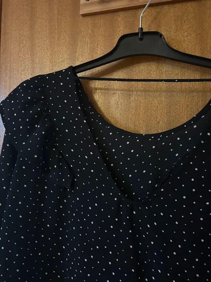 Blouse à pois - photo numéro 5