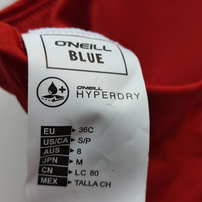 Haut de maillot de bain couleur terracotta pour femme de taille 36 C, O'Neill - photo numéro 3