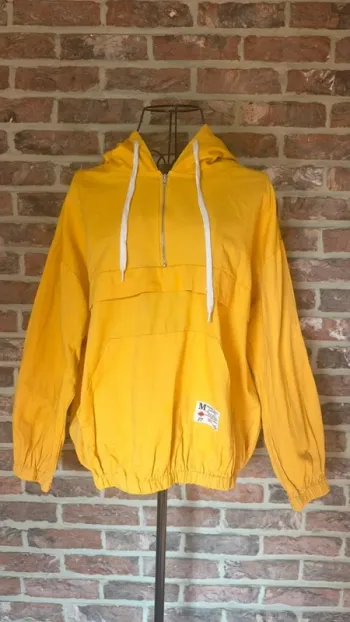 Veste zipée jaune à capuche Miss Summey S/M