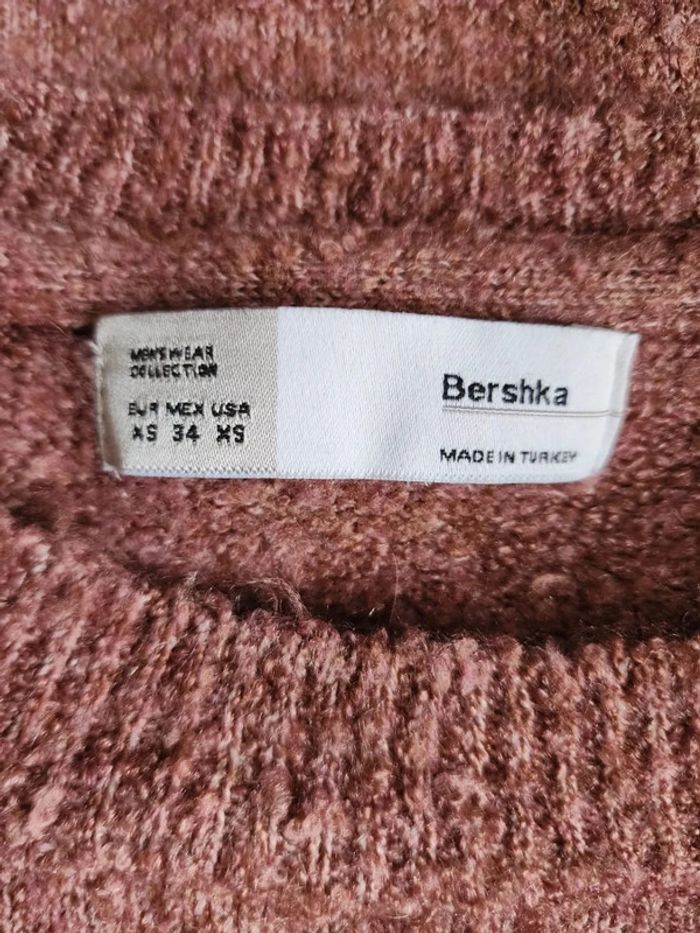 🌸Pull Laine Rose Bershka Taille 34🌸 - photo numéro 5