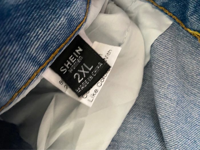 jean à trou shein 2xl - photo numéro 2