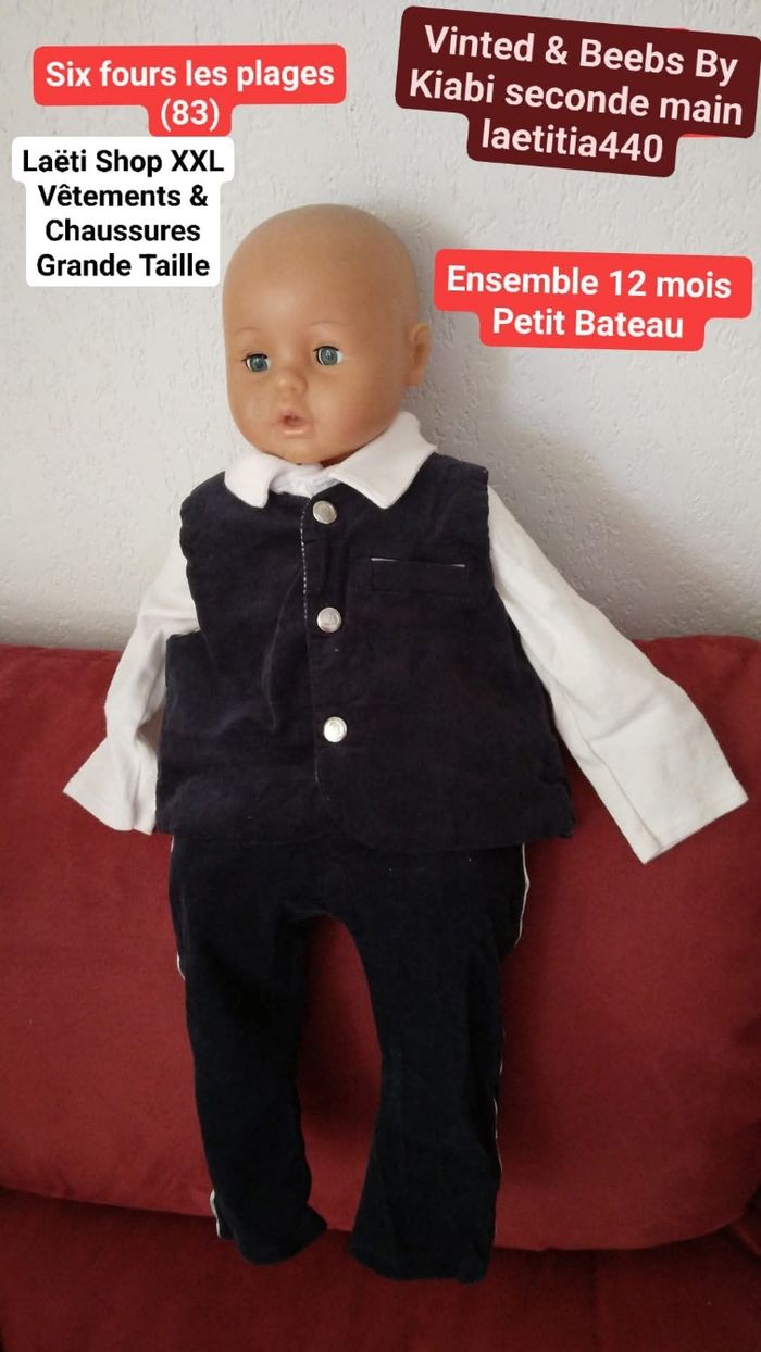 Ensemble garçon 12 mois