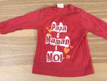 Haut à manches longues