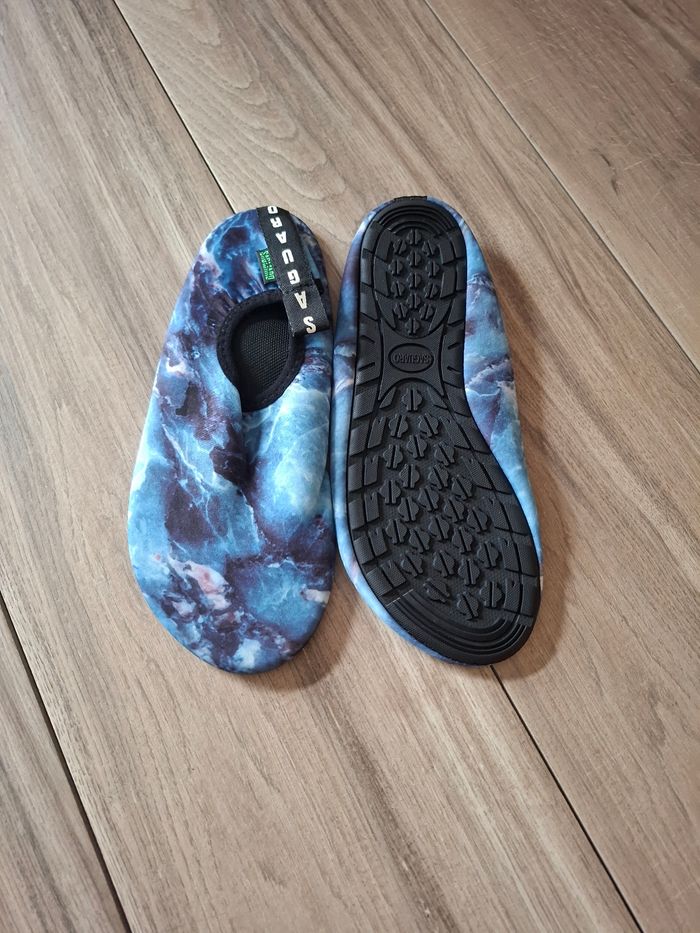 Chaussures piscine aquatique Mixte bleu - photo numéro 2