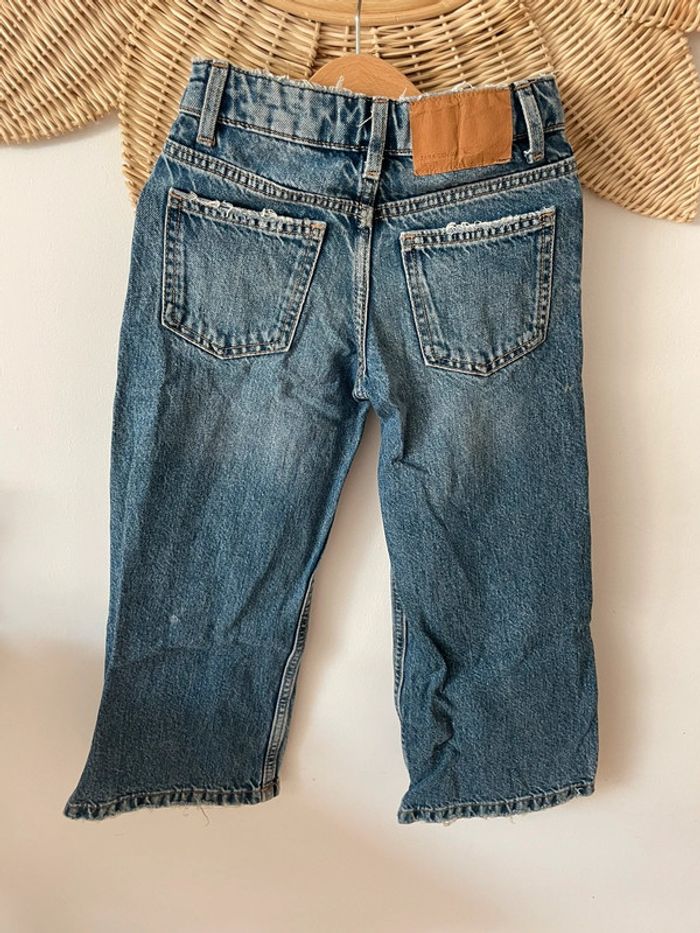 Jeans wide Zara fille 6 ans - photo numéro 4