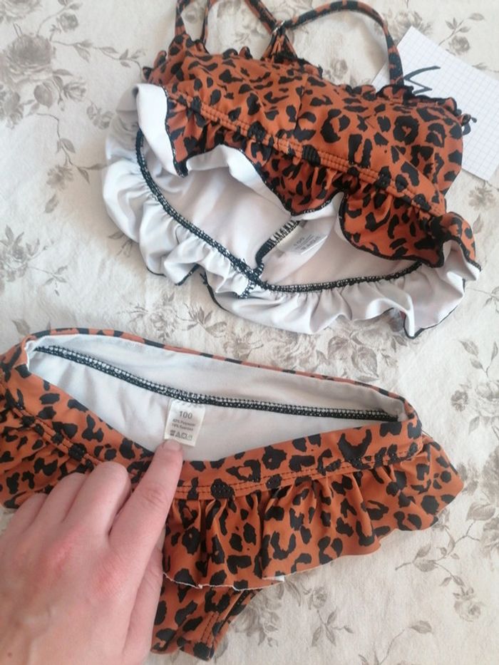 Maillot de bain léopard 3-4 ans - photo numéro 2
