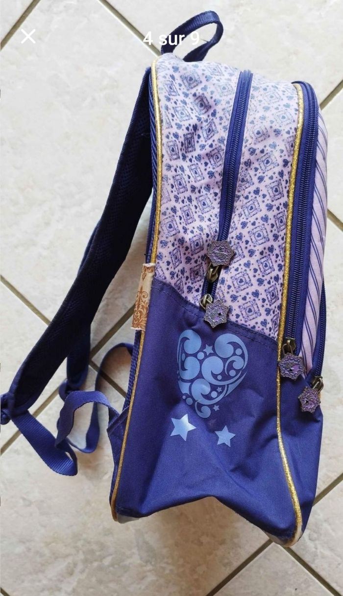 Cartable Miss Bobilou, 3 compartiments, très bon état - photo numéro 4