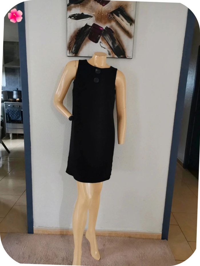 très belle robe taille 38 etam noir - photo numéro 2