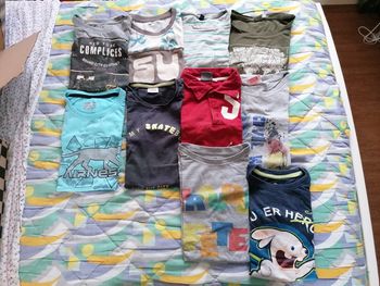 Lot de 10 t shirt + 1 Marcelle