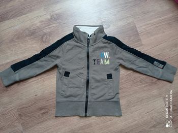 Gilet zippé garçon, DPAM, taille 3 ans