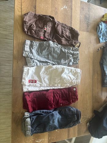 Lot 5 pantalon 6 mois