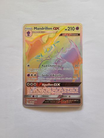 Mandrillon Gx rainbow Lumière interdite