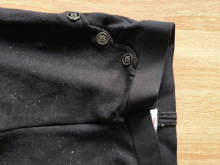 Legging fille taille 10 ans marque TAO couleur noire pailleté