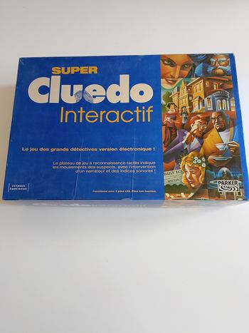 Cluedo interactif parker complet et fonctionne