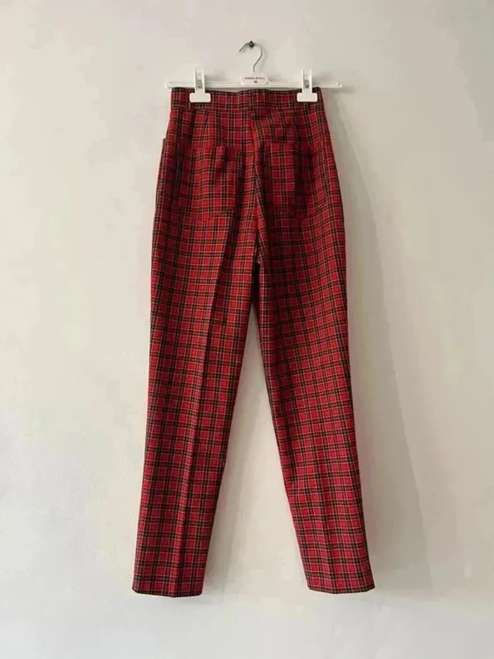 Pantalon à carreaux - Taille 32 - photo numéro 6