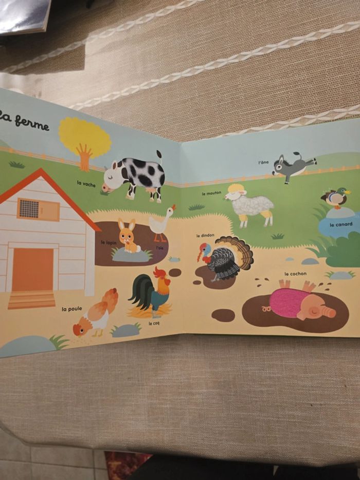 Mon imagier des animaux à toucher, 25 matières 100 animaux, Milan - photo numéro 11