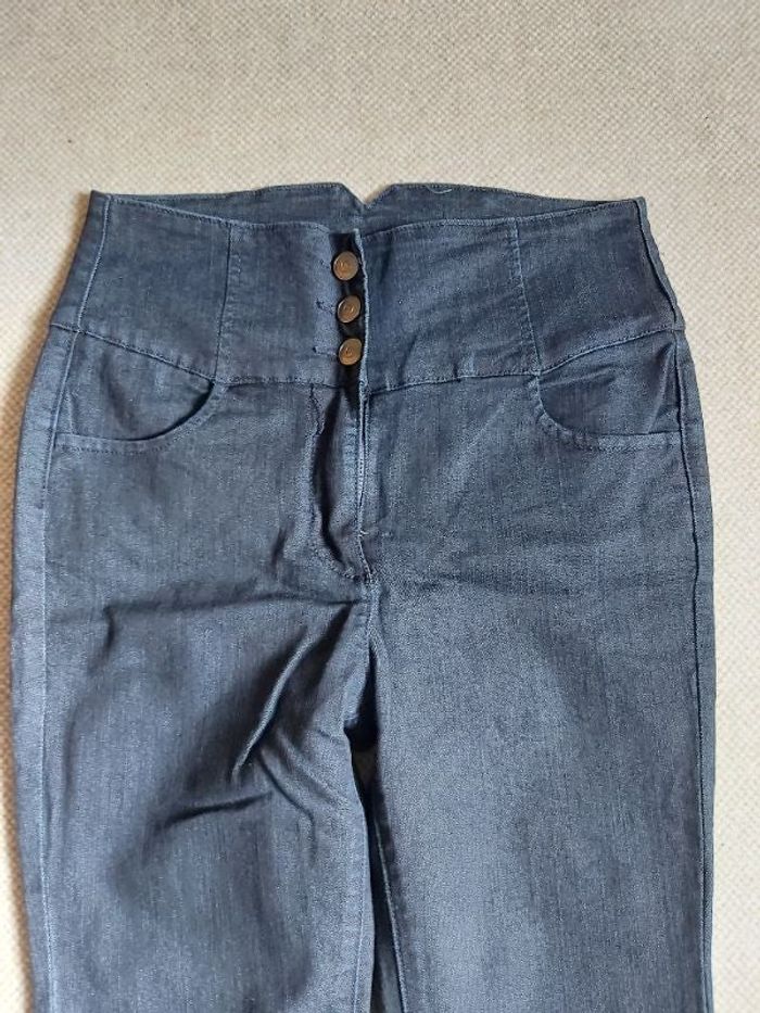 Jean skinny taille haute brut T.36 - Forever 21