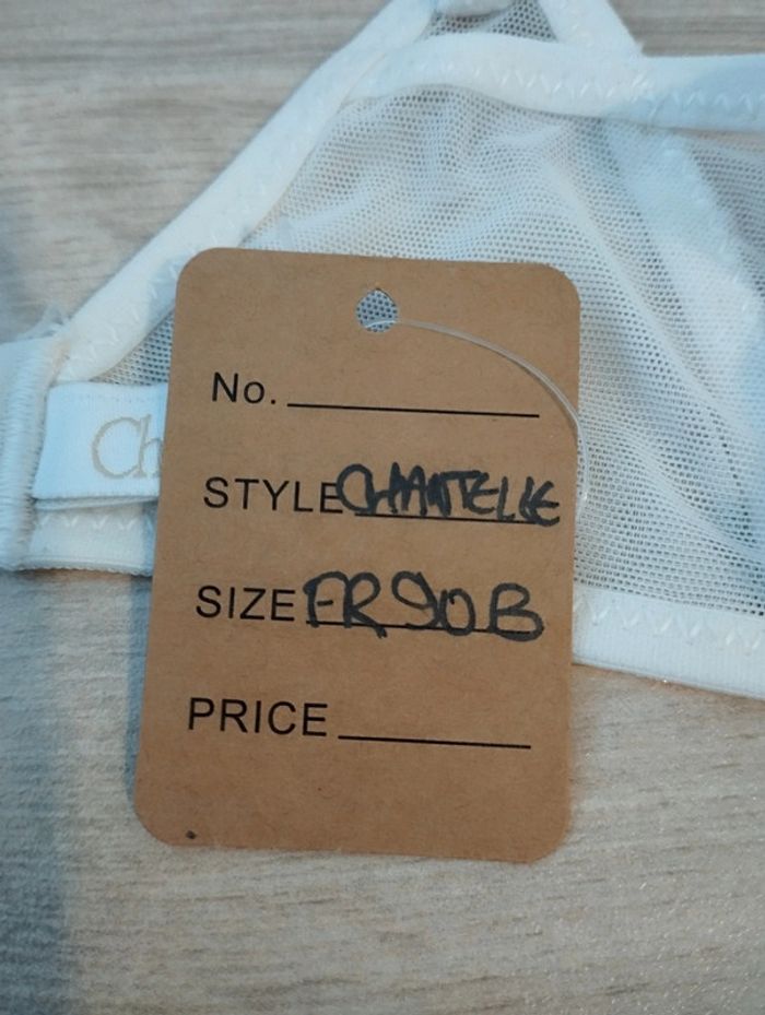 Soutien gorge crème Chantelle FR90B - photo numéro 6