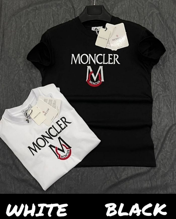 T-shirt manche courte "Moncler" (noir)