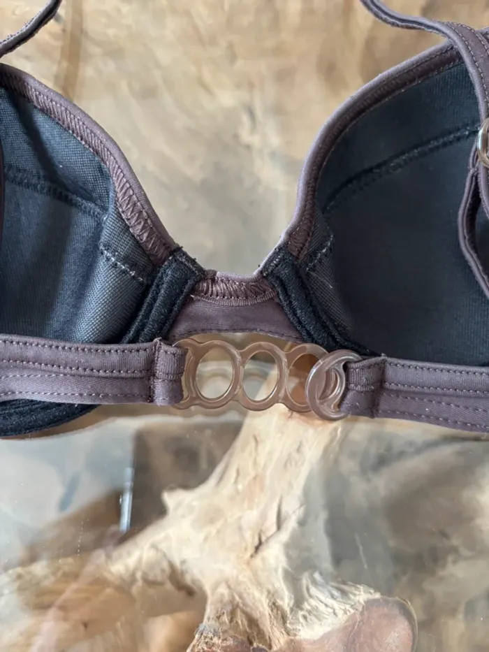 Haut de maillot de bain marron femme 85B - photo numéro 4