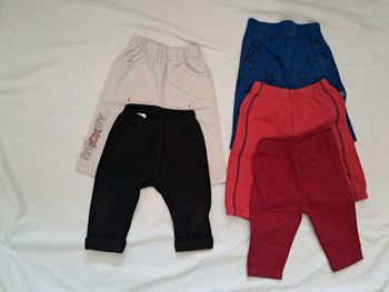 Lot de 5 pantalons style jogging 6 mois 