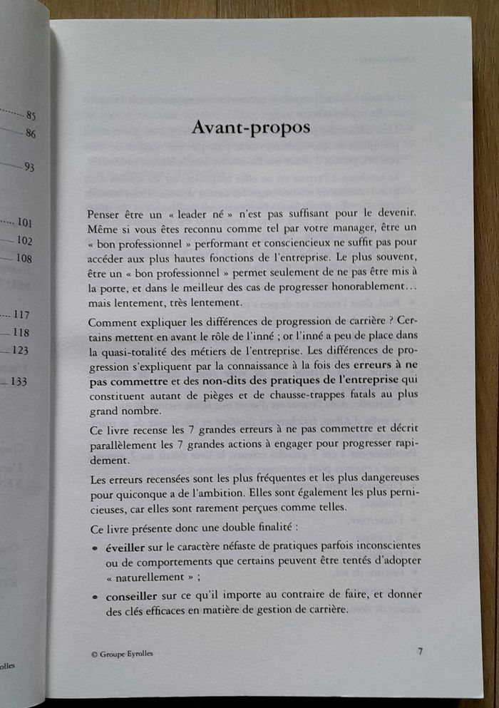 Osez réussir les erreurs à ne pas commettre pour progresser en entreprise - Gérard Lelarge - photo numéro 8