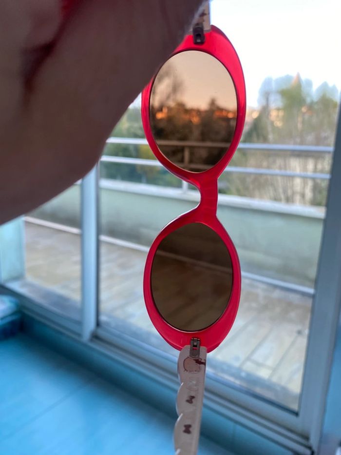Lunettes de soleil fille hello kitty - photo numéro 7