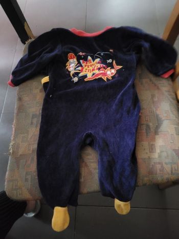 Pyjama velours 3 mois