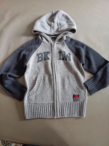 Gilet à capuche garçon