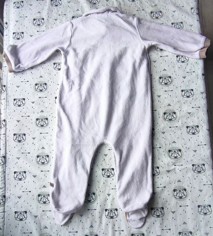 Pyjama en velours taille 12 mois/ 1 ans - photo numéro 3