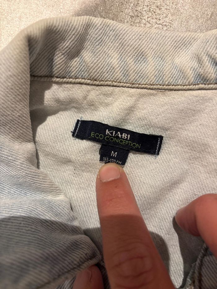 Veste en jeans fille - photo numéro 2