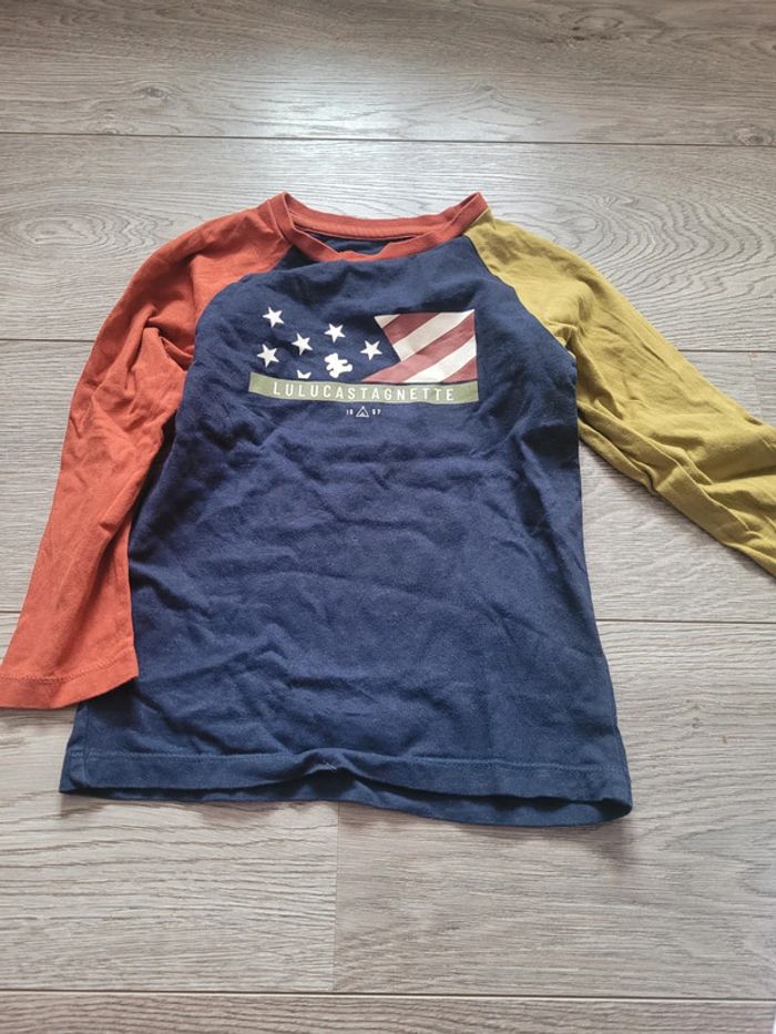 Tee shirt manche longue lulu castagnette 5ans - photo numéro 6