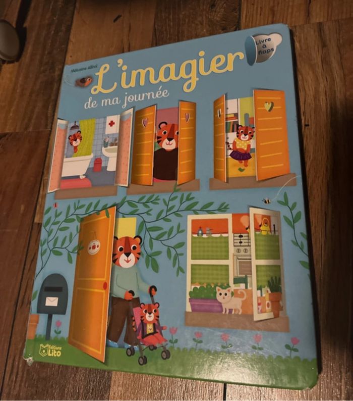 Livre l’imagier de ma journée